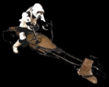 74-Z Military Speeder Bike